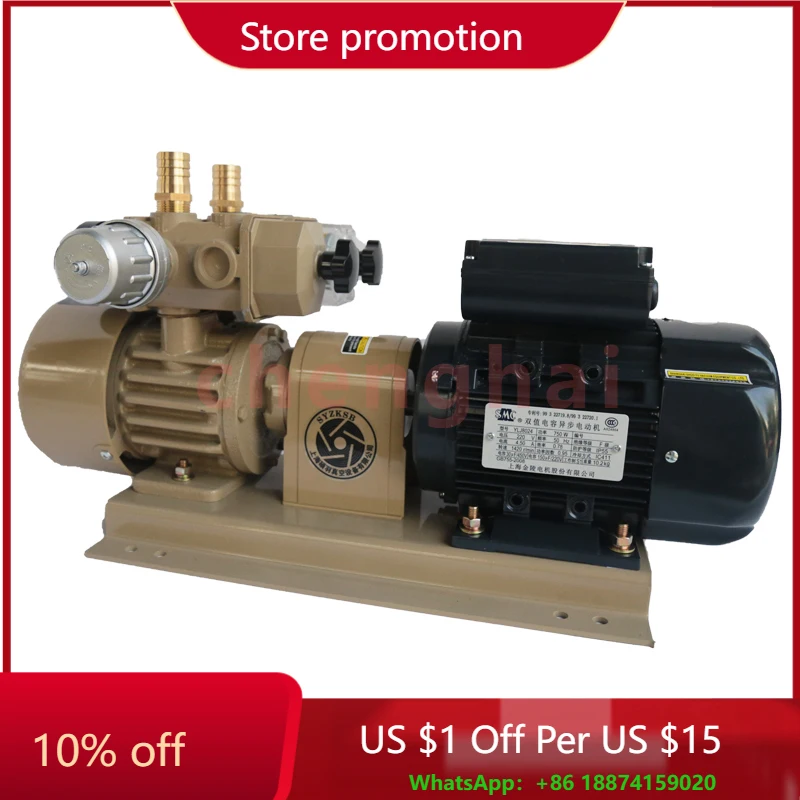 

WZB 110V/220V High Vacuum Pump -0.09MPa Deep Vacuum for Packaging & Die-Cutting Systems OEM Customized Support Low Pressure