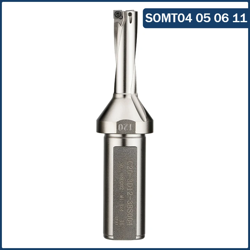 

1 шт. C20-2D10-23SOMT04 C25-3D17-54SOMT06 C32-4D36-148SOMT11 токарный станок с ЧПУ, индексируемая U-образная дрель для твердосплавной вставки SOMT