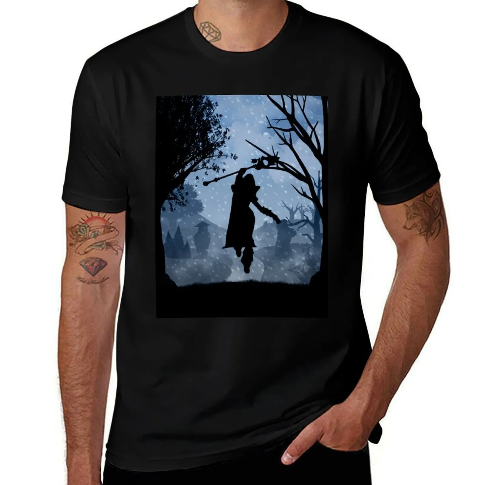 Crystal Maiden T-Shirt Street Art Print Tee Shirt