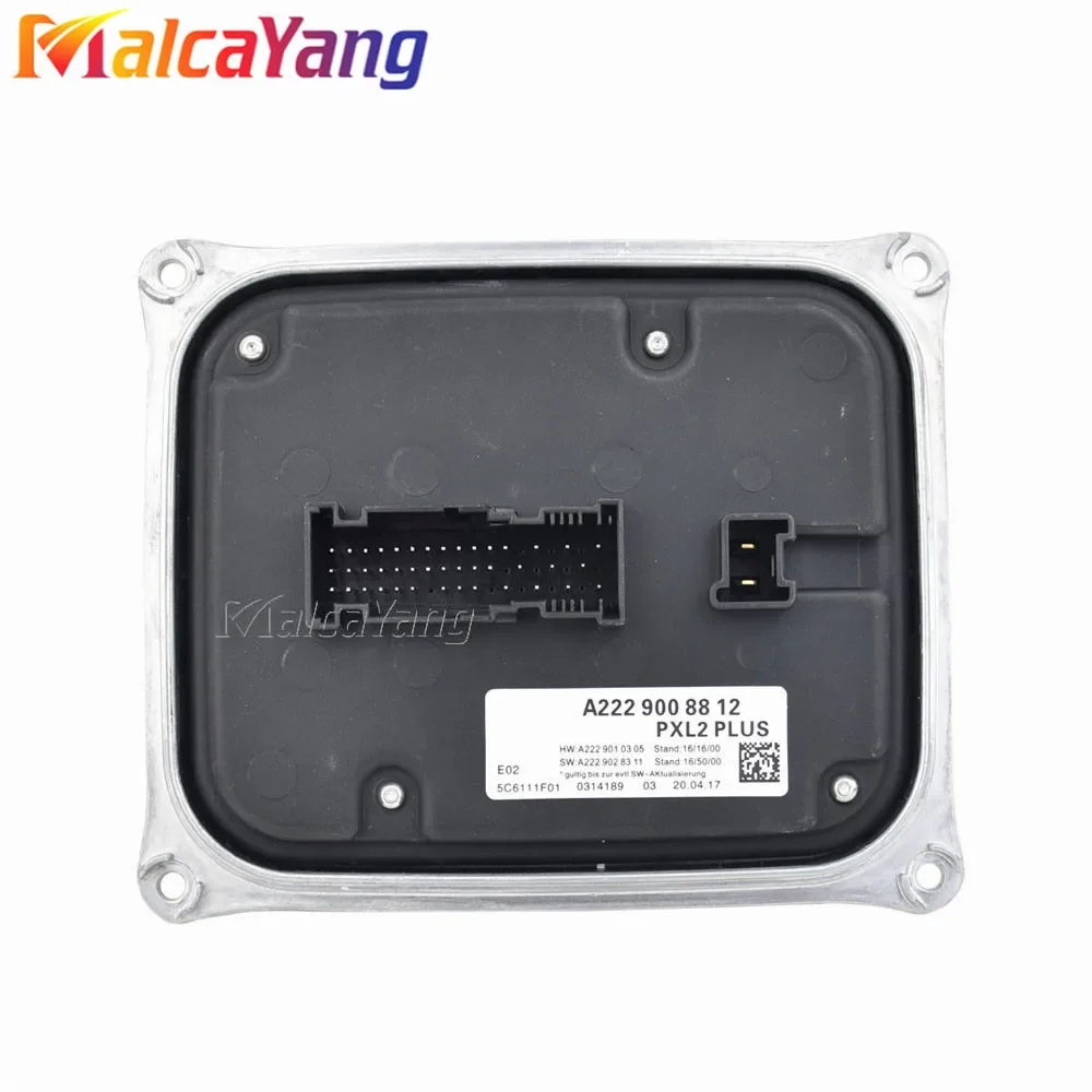 

A2229008812 Headlight LED Power Module Control Unit For Mercedes Benz C-Class W205 S205 2017- PXL 2 PLUS Insert Computer Ballast