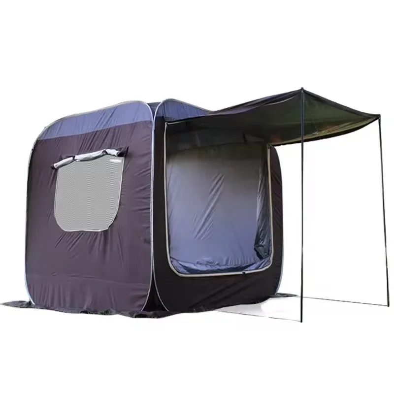 

cross-borderHot sale outdoor camping car rear tent waterproof folding car cover tent SUV