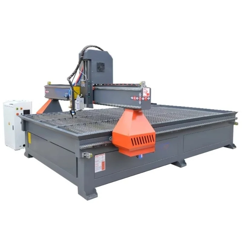 Standard Size Worktable Plasma CNC Cutting Machine Simple Programming CNC Plasma Cutter For Entry Level Metal Workshop