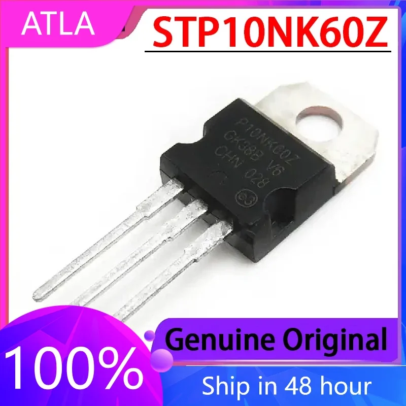 

5PCS New Original STP10NK60Z P10NK60Z Field-effect Transistor TO-220