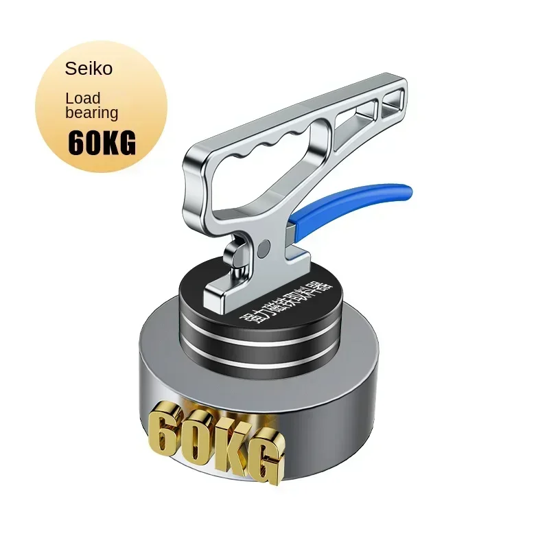 

30-60KG Load Strong Magnets Suction Cup Magnetic Force Material Pickups Cutting Portable Lifters Steel Mold Handling Tools