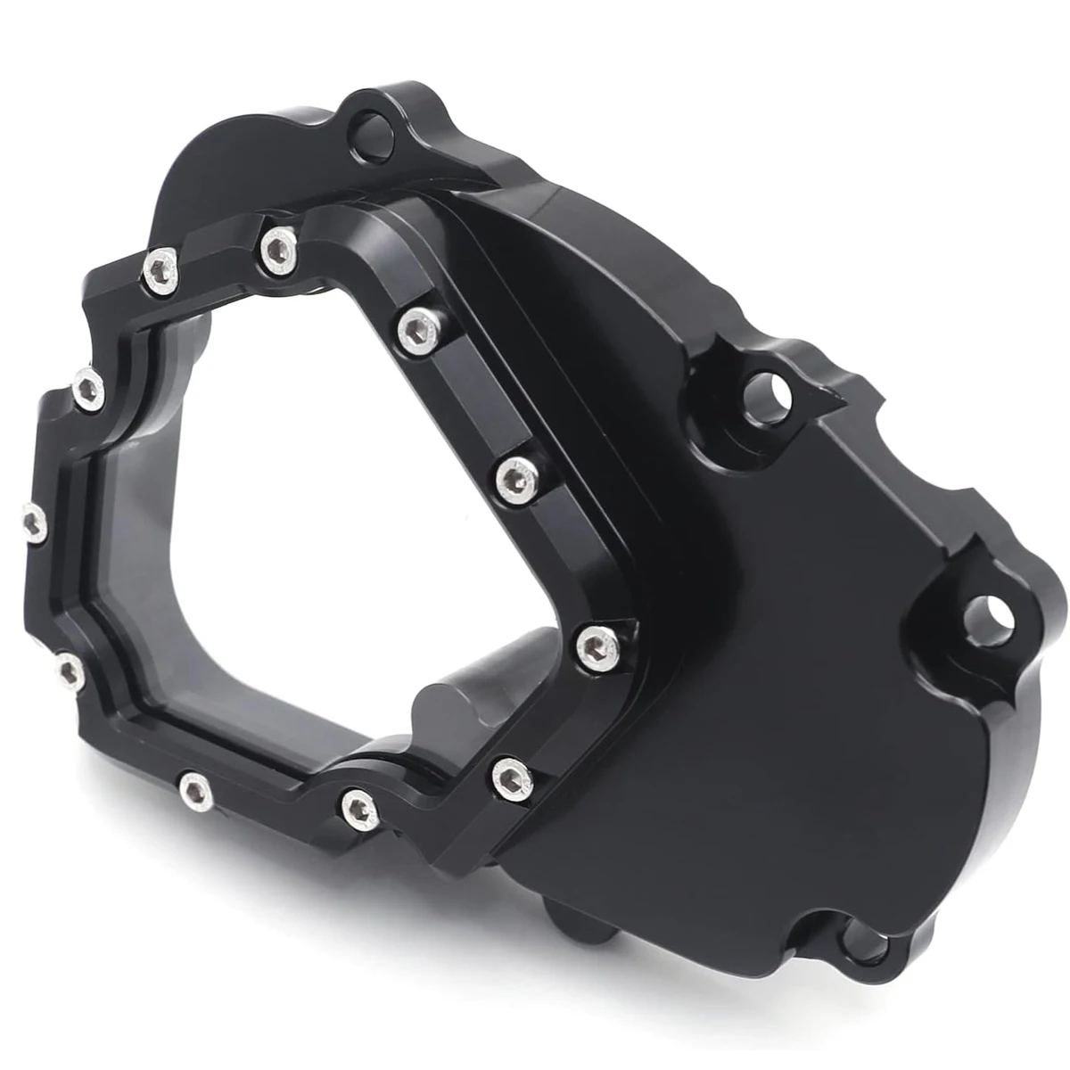 

For Yamaha 03-05 YZF-R6 06-09 YZF-R6S Clear Right Side Engine Stator Crankcase Cover See Through