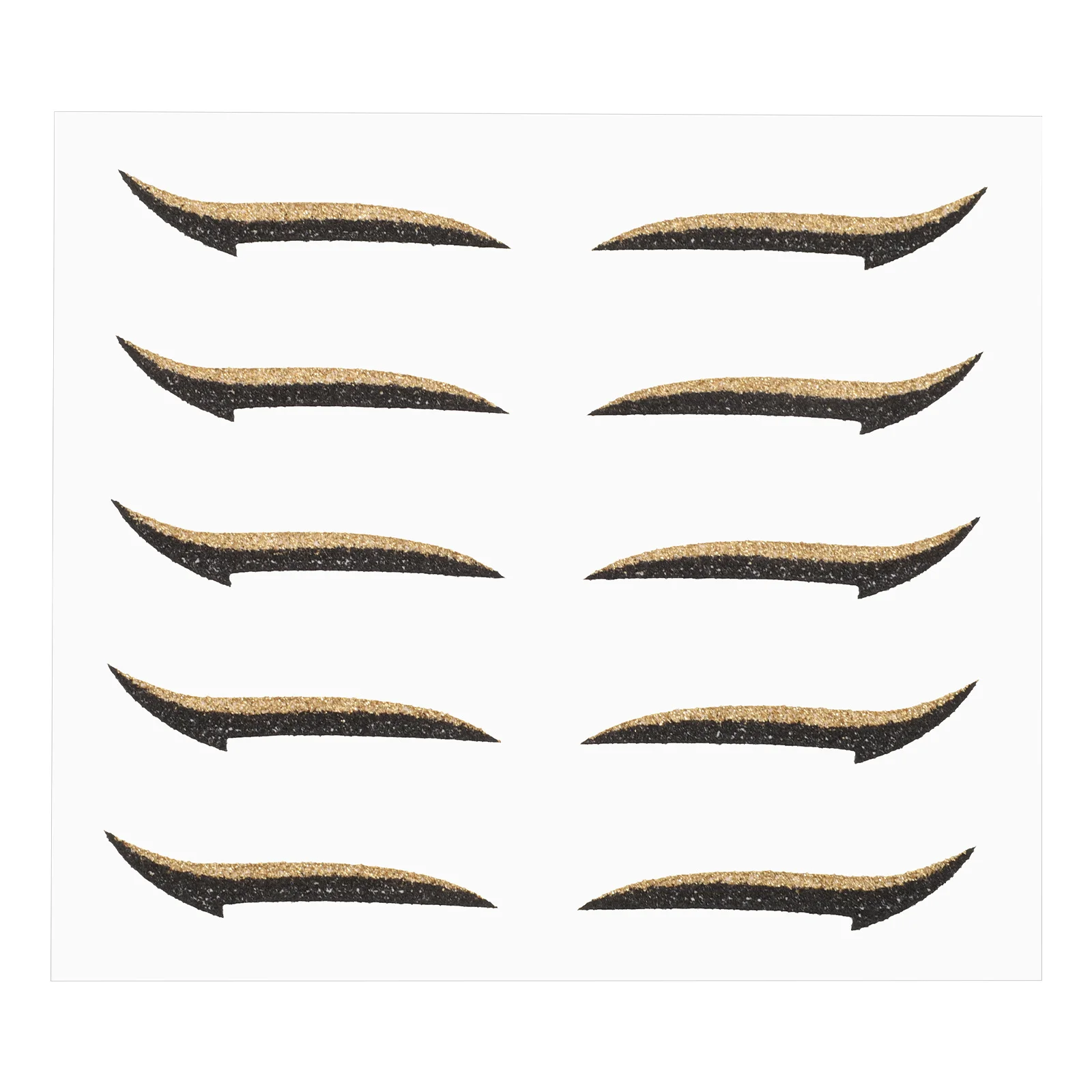 Naklejki na eyeliner z brokatem, samoprzylepne paski do oczu na imprezy, festiwale, Halloween, do makijażu, naklejki na cienie do powiek dla kobiet na studniówkę.