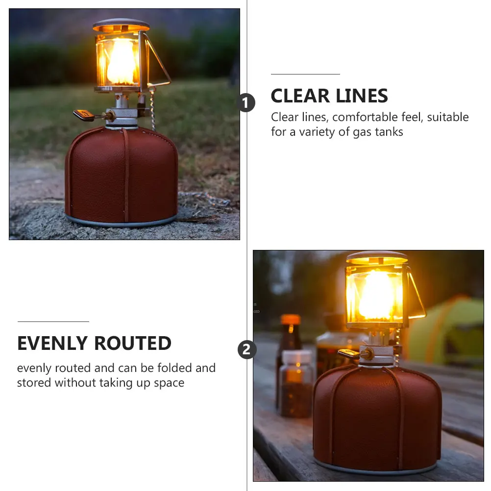 

Gas Tank Protector Protective Cover Radiator Cap Fuel Storage Pouch Pu Outdoor Cooking