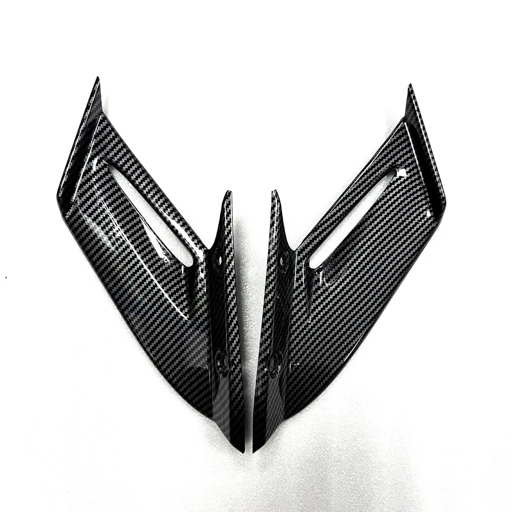 

Carbon Fiber For BMW S1000RR S1000 RR 2009-2014 Fairing Fixed Wing Motorcycle Front Aerodynamic Winglet spoiler