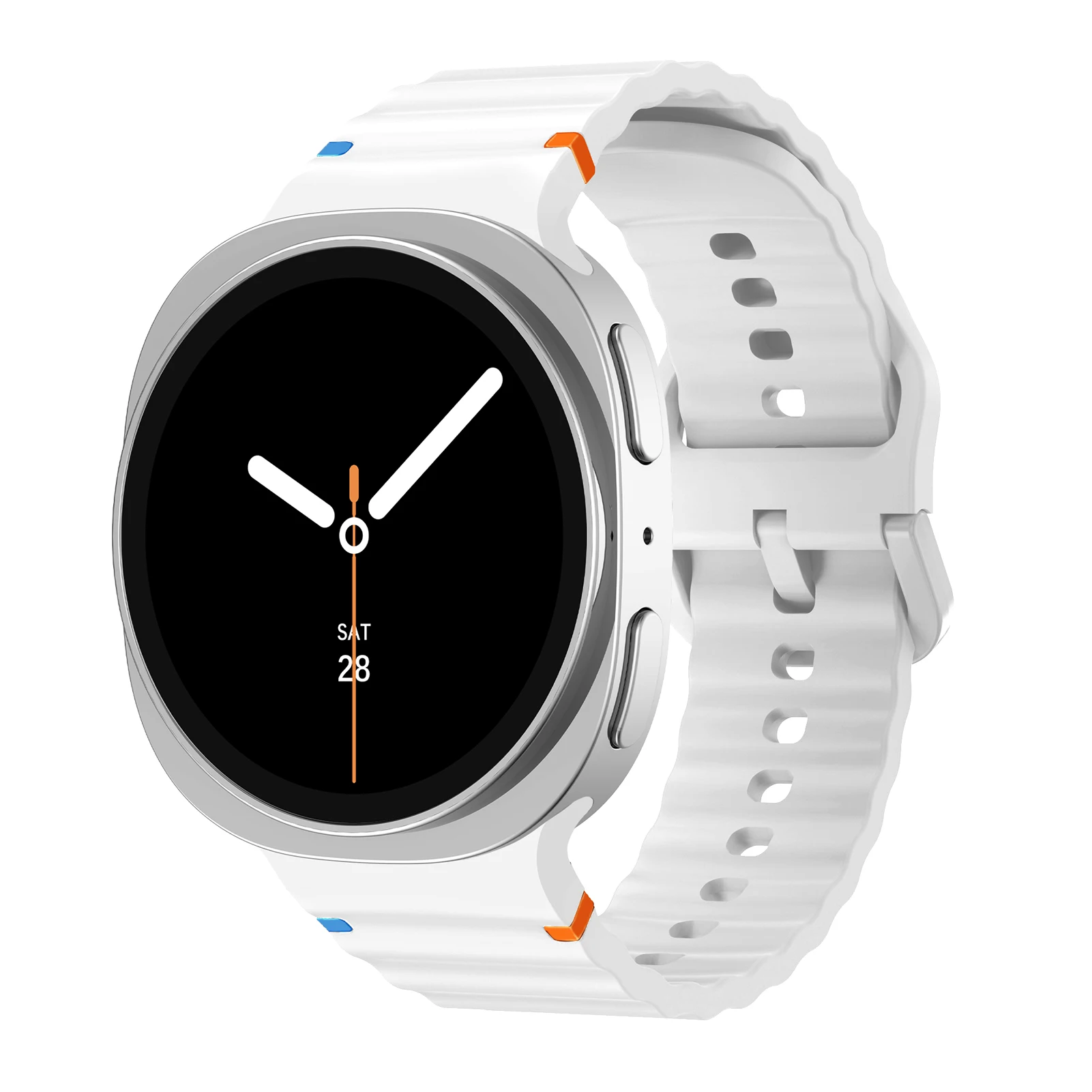 Sportband voor Samsung Galaxy horloge 8 klassieke 46 mm 44 mm 40 mm siliconen polsvervanging riem armband Correa Galaxy watch8 band