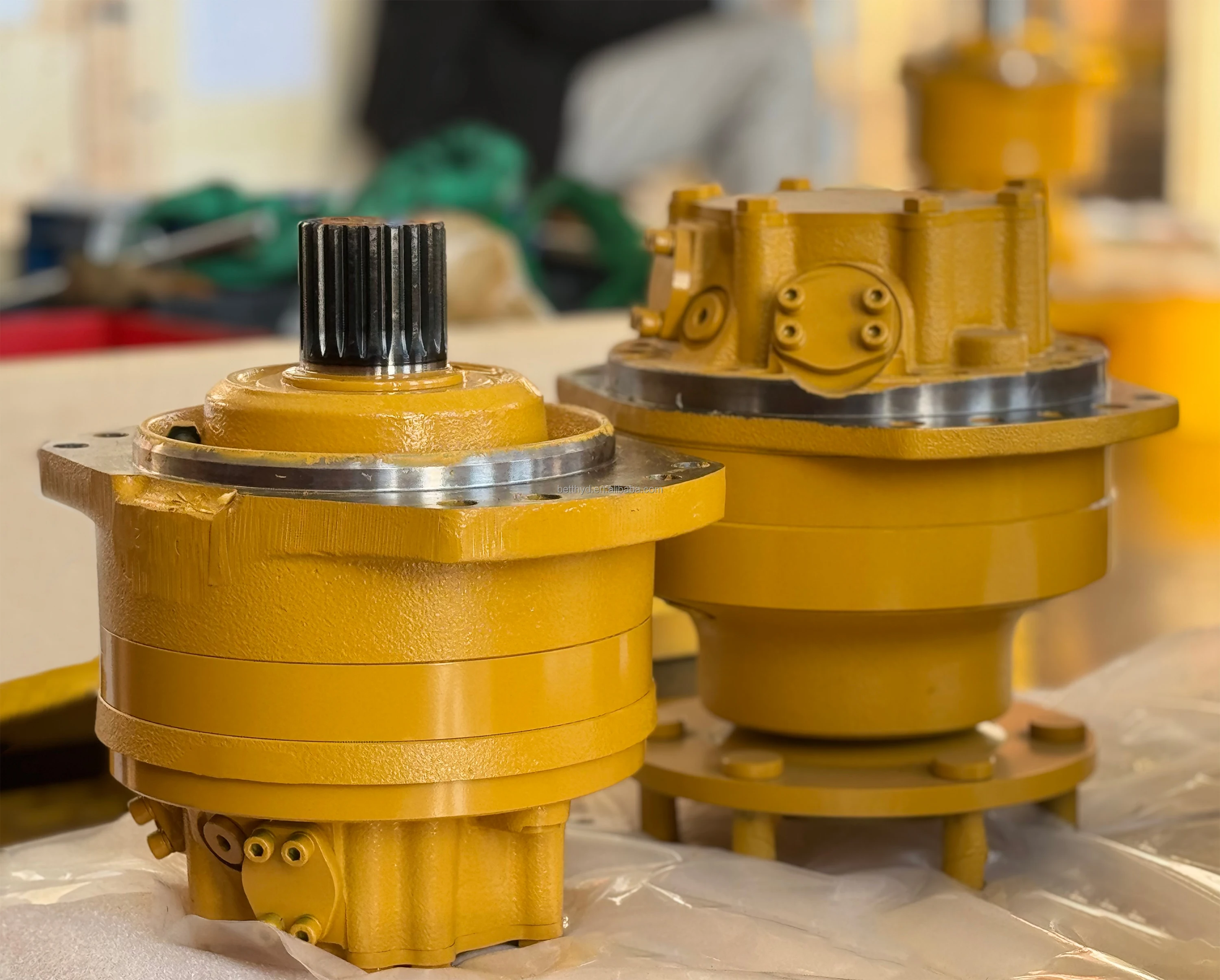 Roadheader Parts Replace Poclain MS Series Motor BM02 Radial Piston Motor Low Speed High Torque Hydraulic Motor With CE