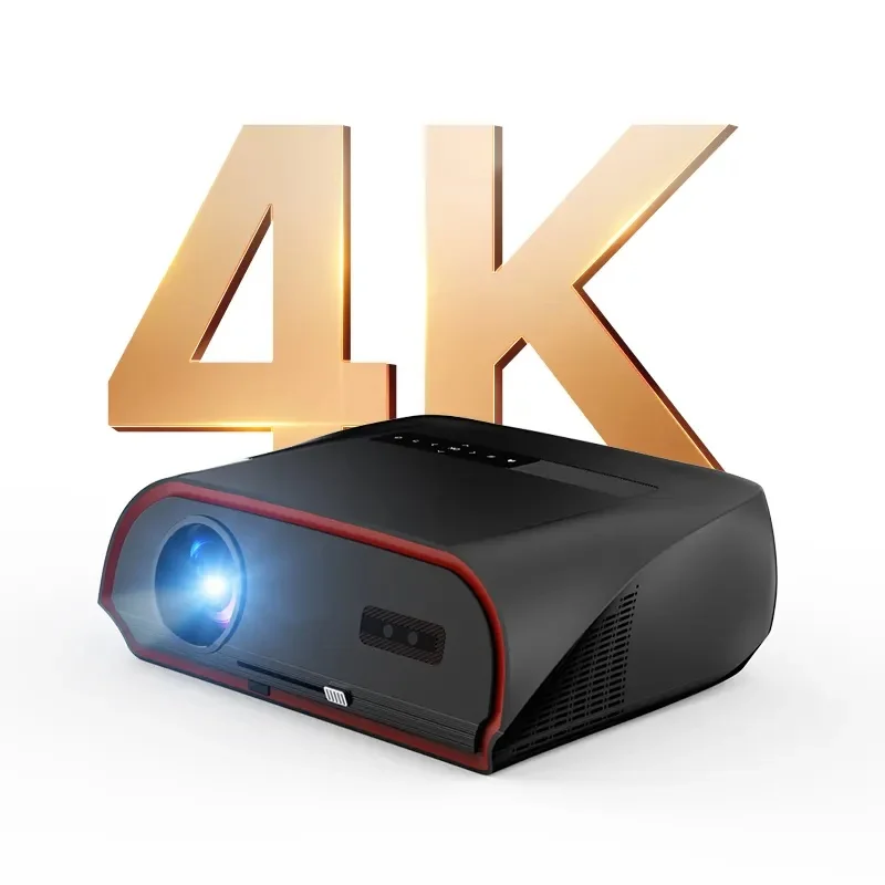 

OEM Latest 143000Lm Fully Sealed Daytime Home Theater Projector Auto Focus 5G WiFi Portable Projector For Phone/Laptop