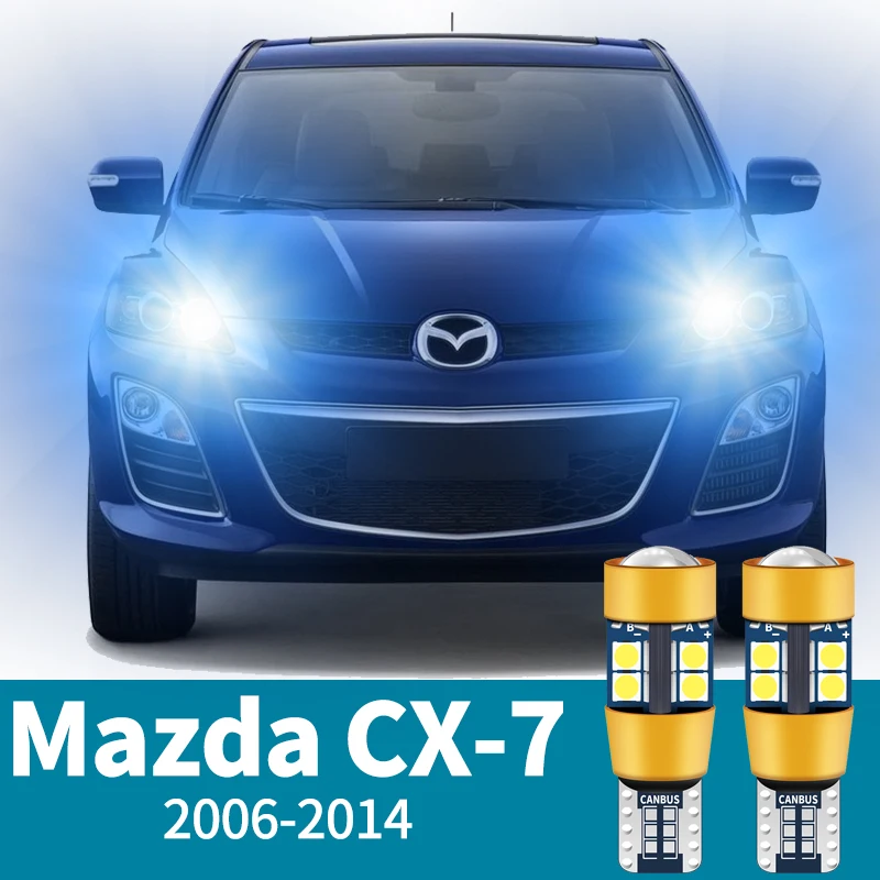 2pcs LED Parking Light For Mazda CX-7 CX 7 CX7 ER Accessories 2006 2007 2008 2009 2010 2011 2012 2013 2014 Clearance Lamp