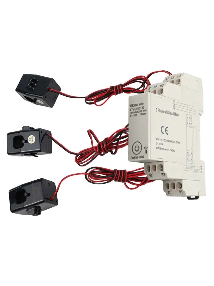 Bi Directional Meter Current Transformer WIFI Power Monitor High Accuracy Low Power Consumption Multi-User Sharing
