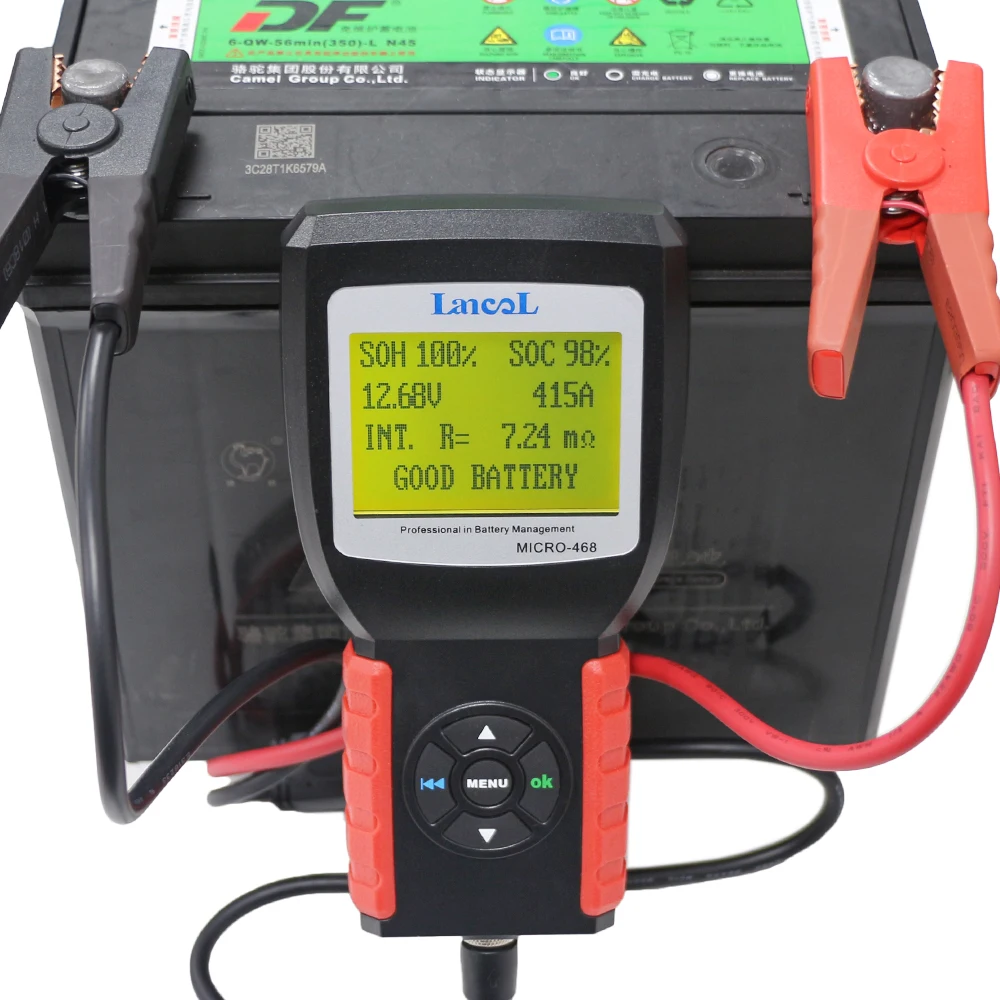 

High Quality Car Battery Capacity Load Tester 12V CCA Lancol Micro-468