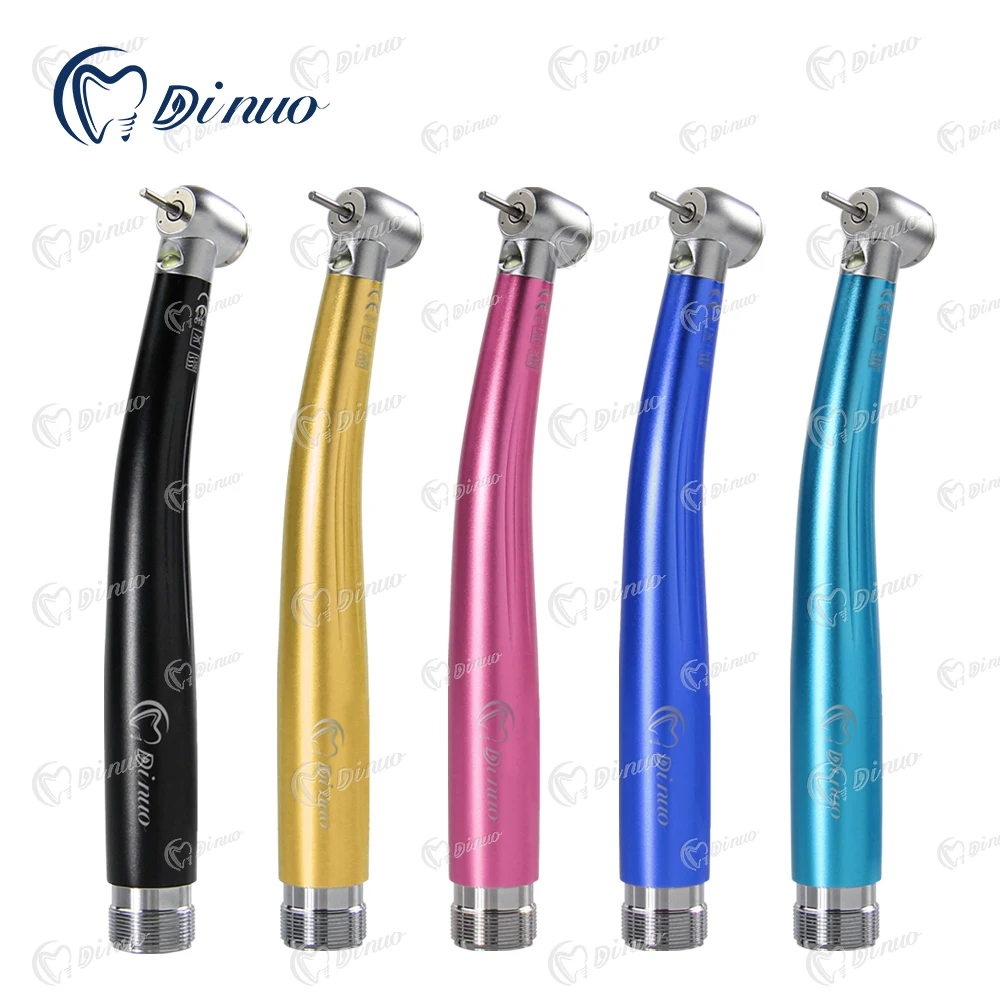 

2024 MARCH EXPO hot sell DENTAL Color handpleice PANA MAX LED push button dental high speed 3 water spray dental equipments