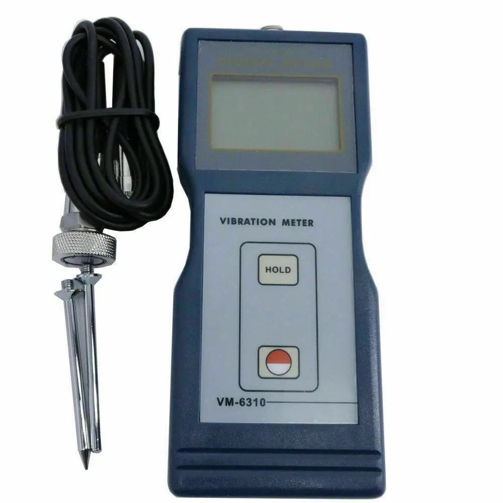 LANDTEK New VM-6310 Vibration Meter 0.01~199.9 mm/s True RMS Vibrometer Vibration Analyzer VM6310