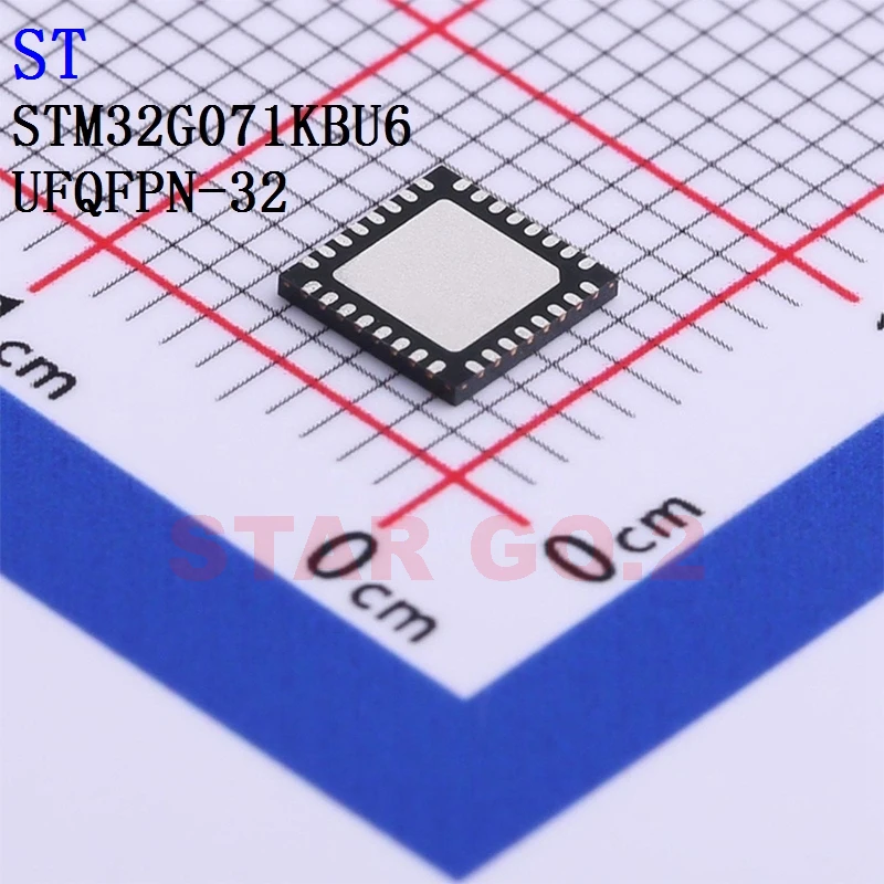 5PCSx STM32G071KBU6 UFQFPN-32 ST Microcontroller