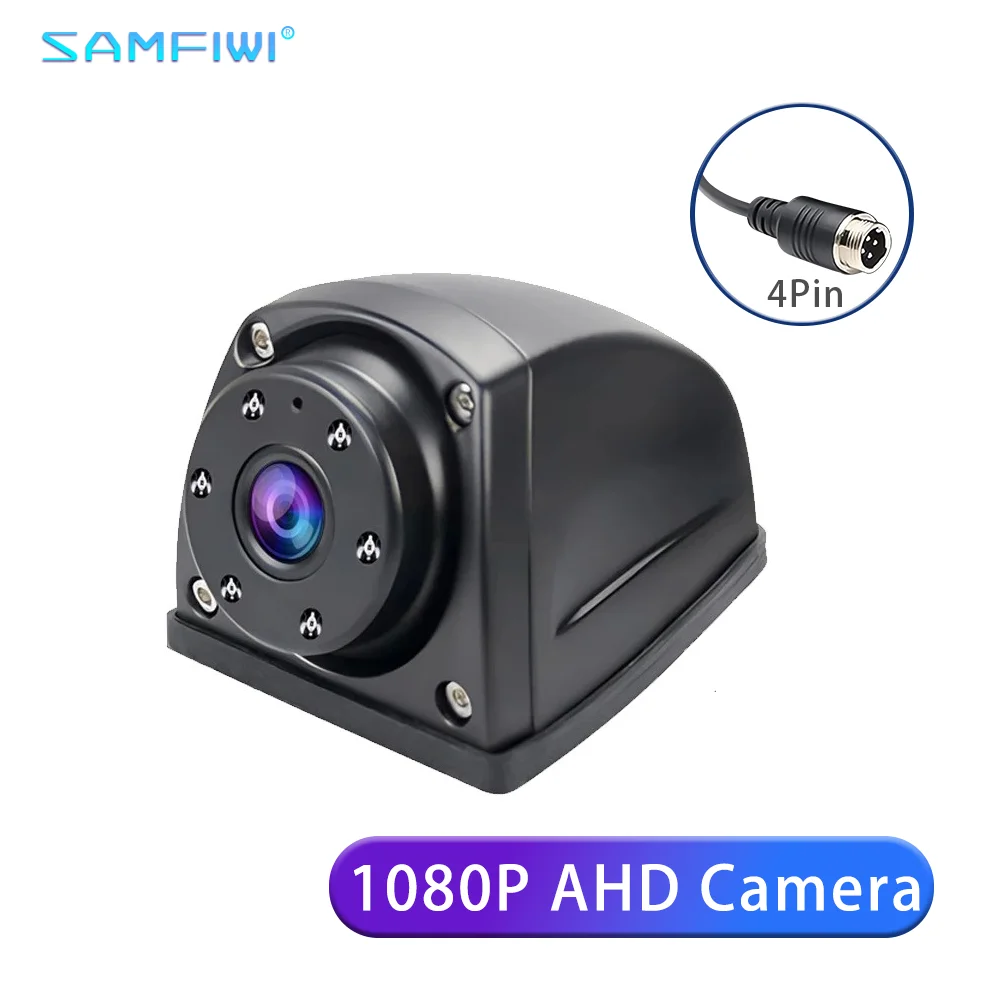 

Heavy Duty Side View Camera AHD 1080P Backup Camera 5 IR LED Night Vision Waterproof Reversing Parking Camera For Truck RV Bus