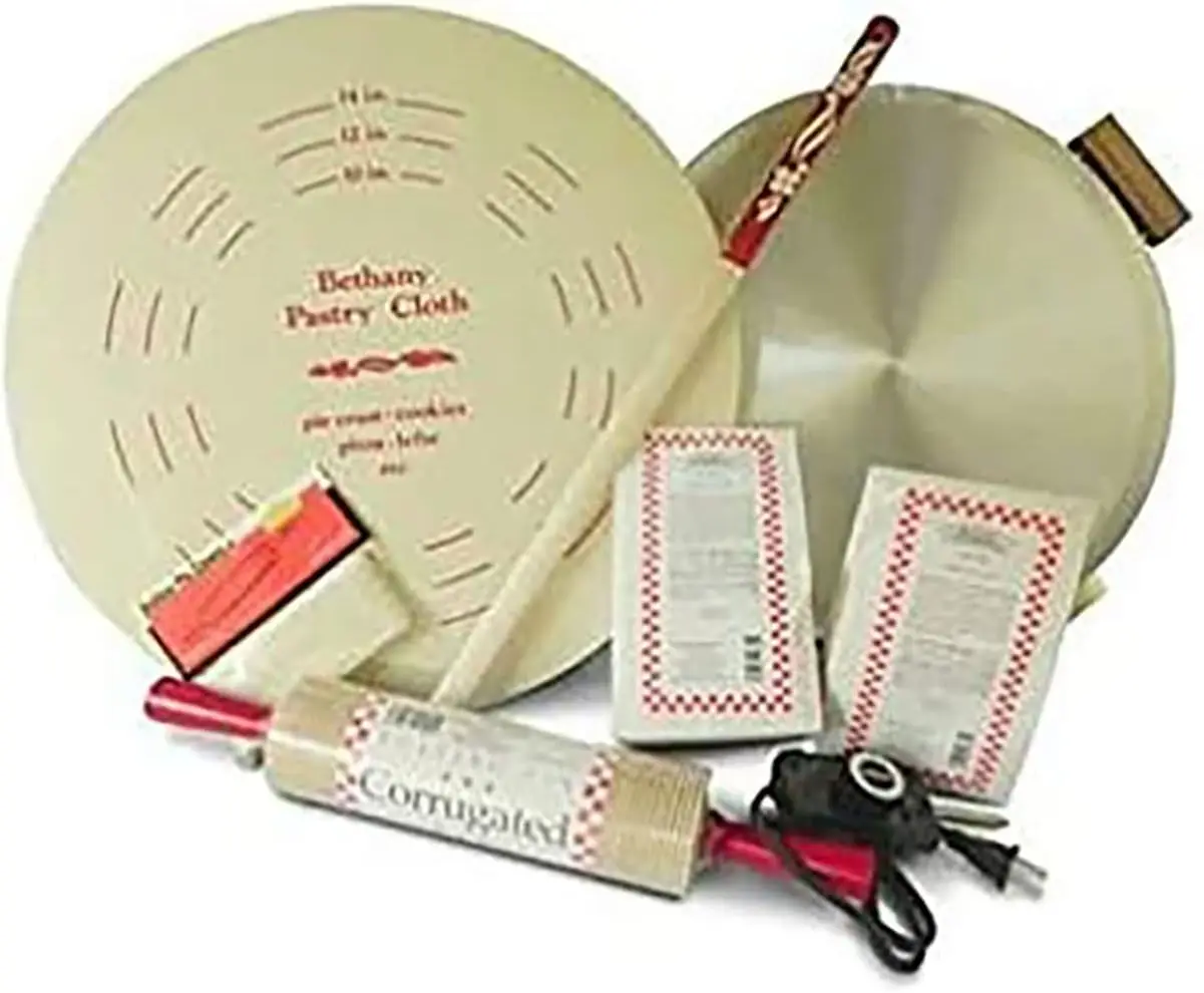 8 Piece Lefse Starter Kit – Included Aluminum Heritage Grill