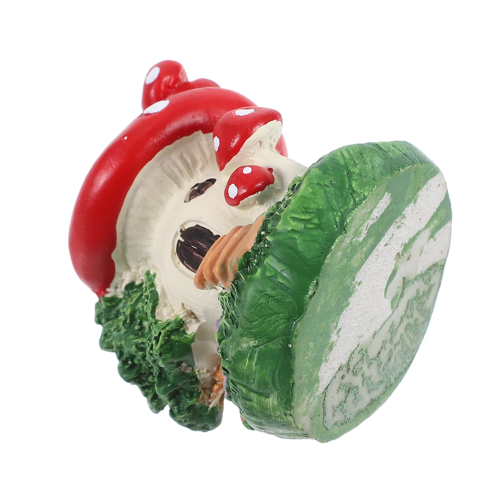 

Mini Mushrooms House Ornaments Micro Landscape Aquarium Decorations Unique Design Cozy Environment Easy Installation