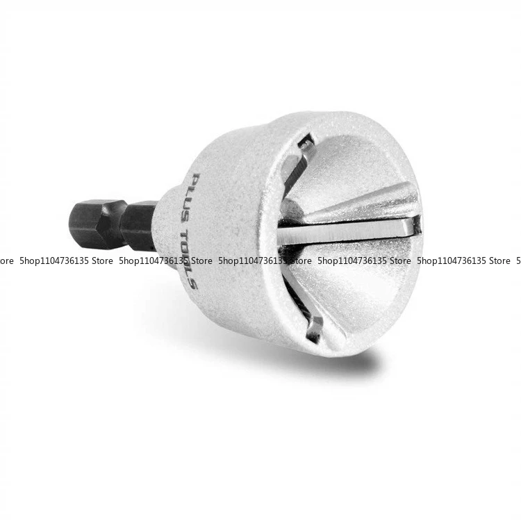 4Pcs New Chamfering Device, Deburring External Chamfering Tool