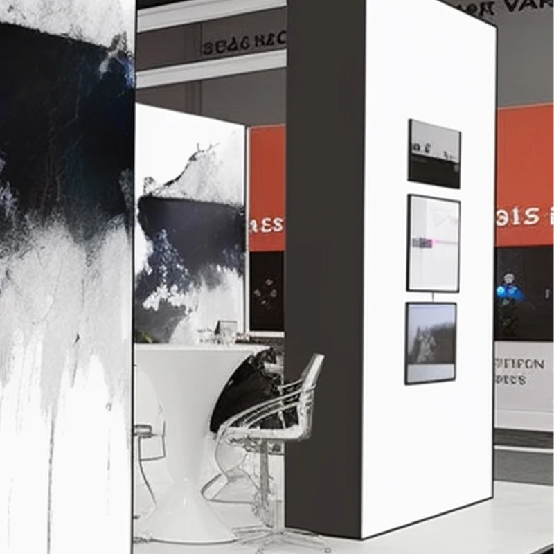 10ft Portable Aluminum Led Backlit Exhibition Trade Show Display Booth Banner Set Pop up Floor Stand Backdrop Wall