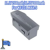 For KF101 MAX-S Drone Battery 11.1V 2500mAh/11.55V 3000mAh KF101 MAX-S Spare Battery Drone Accessories