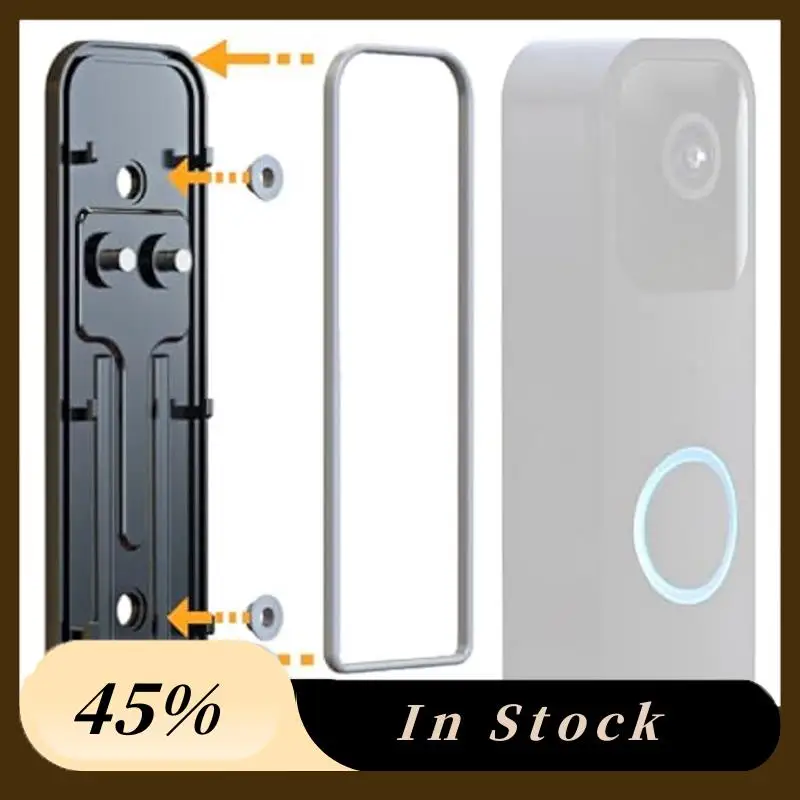 

3Pcs For Blink Door Bell Backplate Accessories Back Plate Part For Blink Video Doorbell, With Mount Accessory