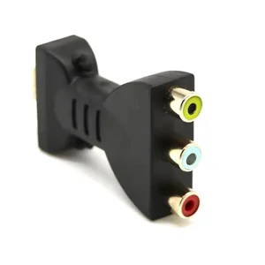 Cabo adaptador HD HDMI para AV 3RCA Lotus Head Vermelho Branco Amarelo/Vermelho Verde Azul Conversor HDMI para Áudio e Vídeo 8 principais vendas cabe vga - №2