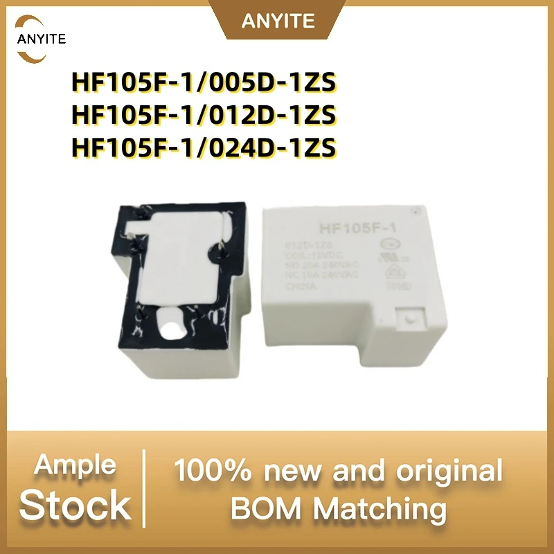 

Новый 10 шт./лот HF105F-1/005D-1ZS HF105F-1/012D-1ZS HF105F-1/024D-1ZS HF105F-1/005D HF105F-1/012D HF105F-1/024D 5-контактный