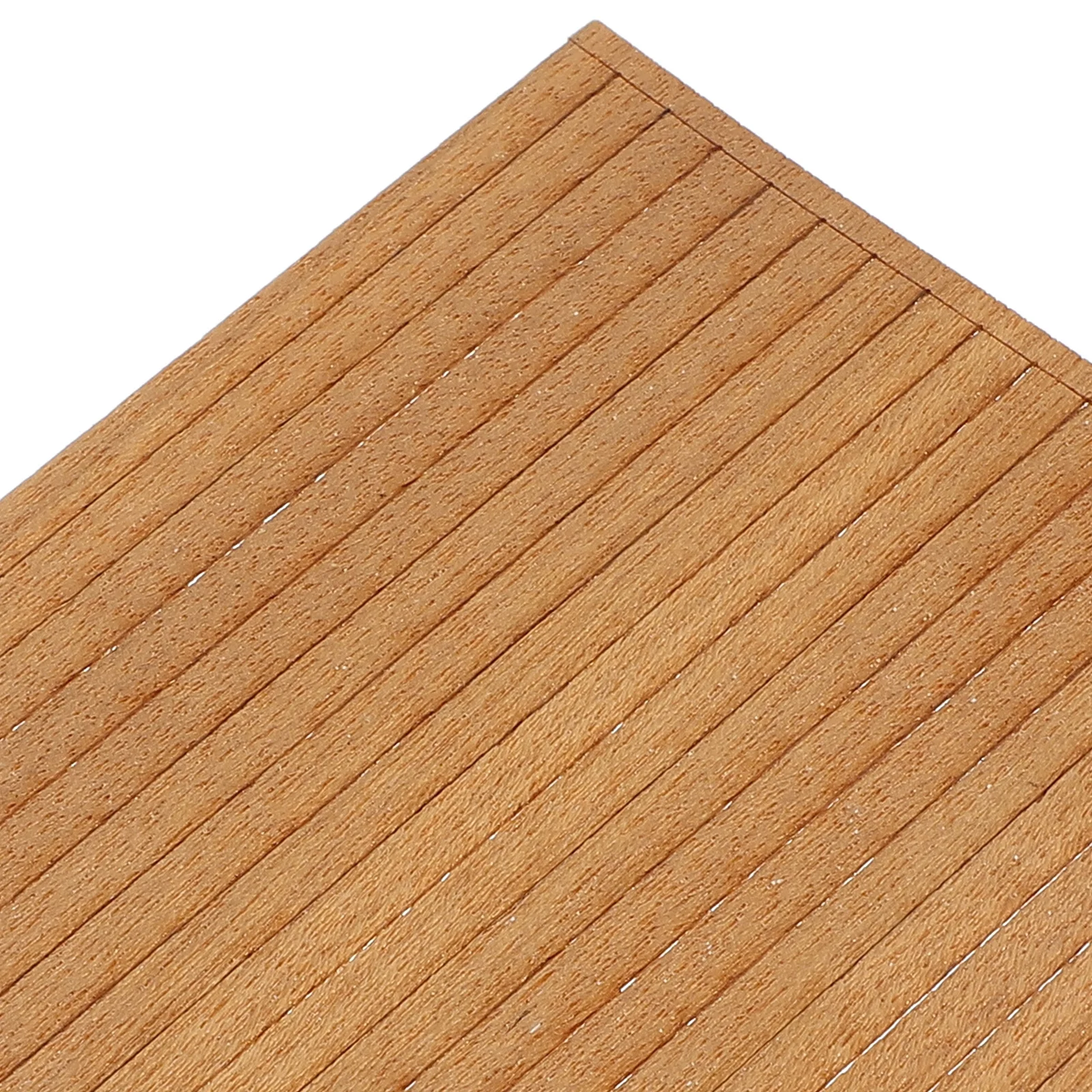 Bandes de terrasse de bateau en bois massif, 80 pièces, Mini Kit de réparation, planches en bois durables pour maison de poupée, accessoire de décoration de sol