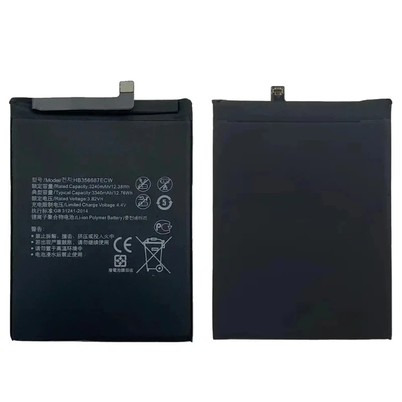 New 3240mAh 3.82V HB356687ECW Mobile Phone for Huawei Mate 10 Lite P30 Lite 4E Nova 2 Plus 2i NOVA 3i 4e for Honor 9i Batteries