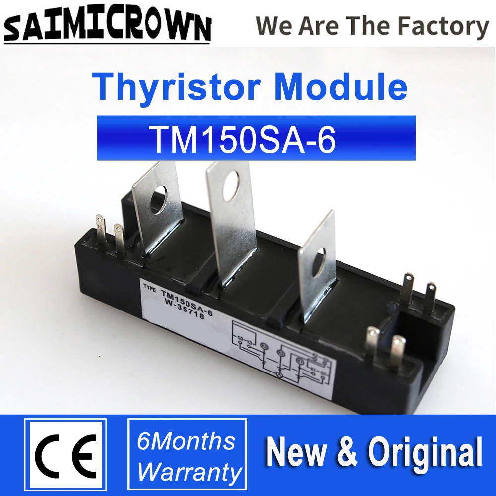 

SAIMICROWN 100% Brand New Diodes Thyristor TM150 Rectifier Bridge Thyristor For Welding Machine