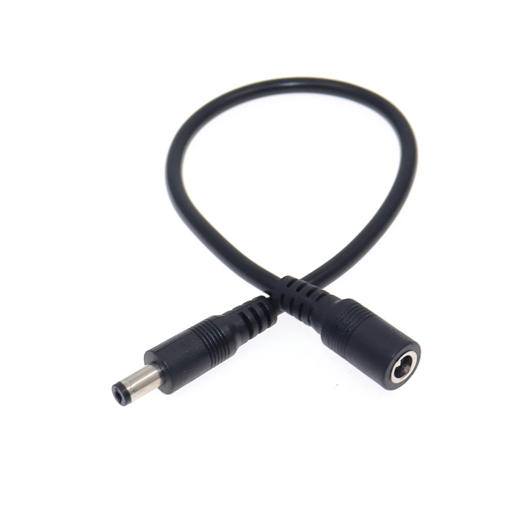 DC Male to Female Power Extension Cable 18AWG 10A For CCTV Cord Adapter Security Camera extend Connector 5.5x2.5mm / 5.5x2.1mm