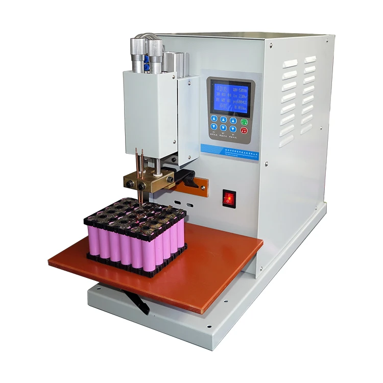 Machine à souder par points pour batterie au lithium, poste pneumatique de bureau, 220V, 18650