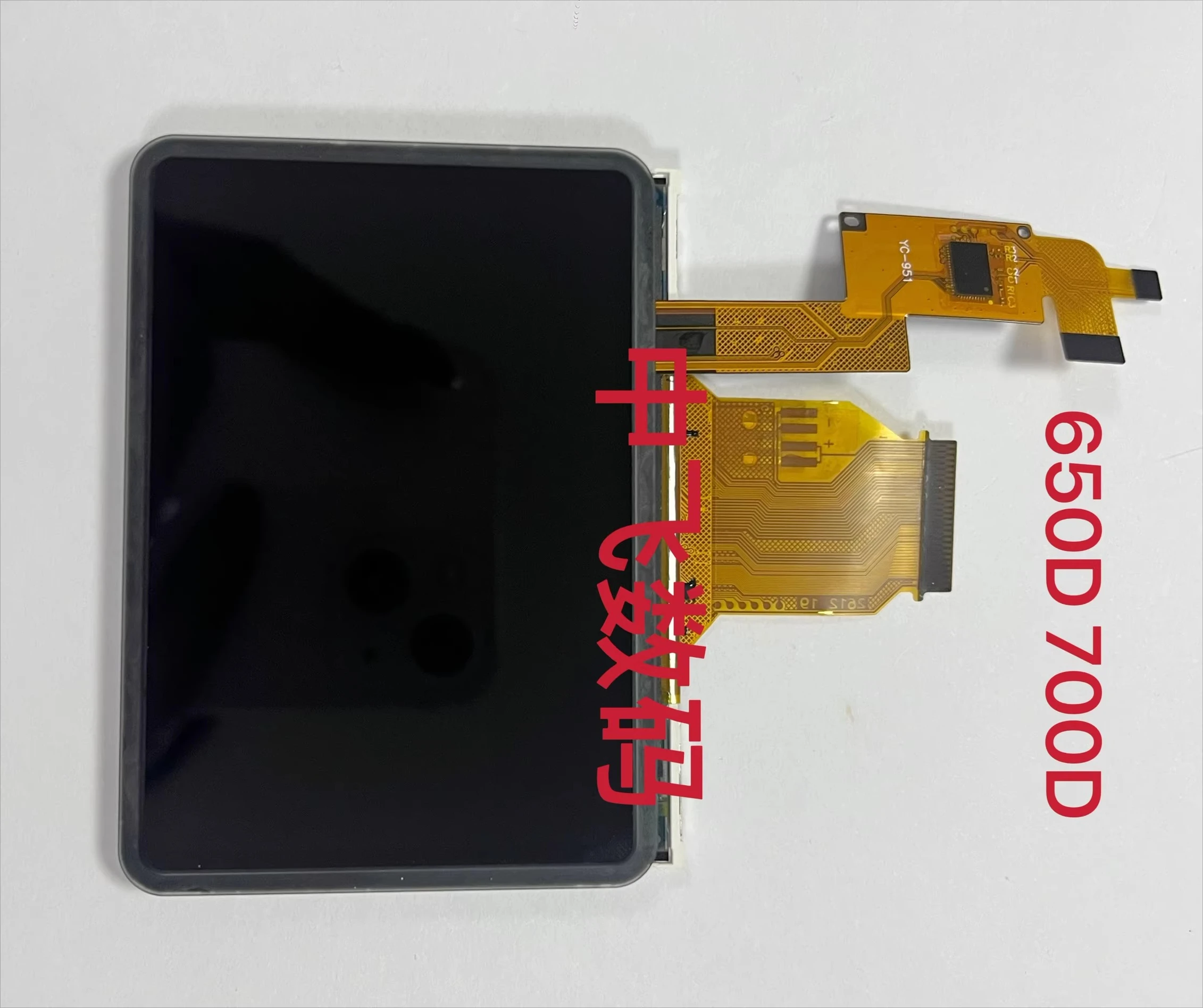 

650D 700D LCD screen LCD camera display screen with touch and backlight