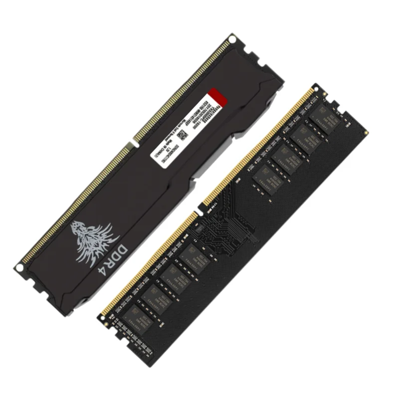 Mémoire de serveur d'ordinateur de bureau, modèle DDR3 233, capacité 4 Go 8 Go, fréquence d'horloge 1333/1600/2133/2400/2666/3200 mhz, mémoire non ecc, sans tampon, gilet de refroidissement DIMM, couleur noire