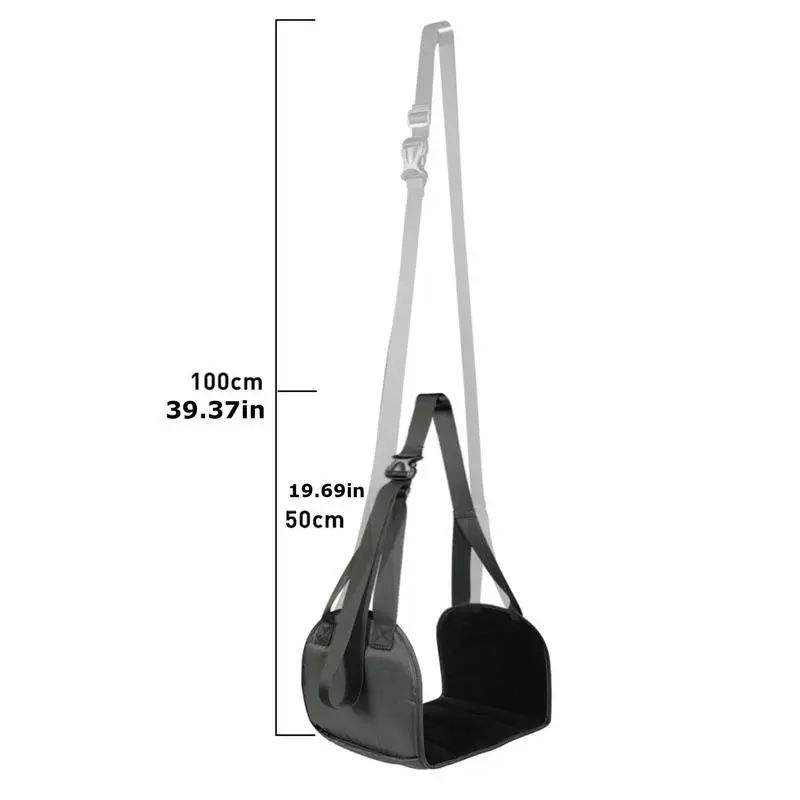 เปลญวนเท้าสําหรับเครื่องบินท่องเที่ยวแบบพกพาเครื่องบิน Footrest สลิงเท้าน้ําหนักเบาทํางานเฟอร์นิเจอร์อุปกรณ์เสริมหมอนท่องเที่ยวเที่ยวบิน
