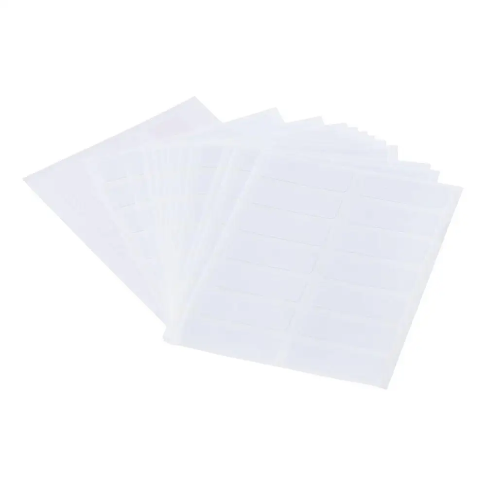 Mailing Self Adhesive Name Label White Rectangle Name Tags Stickers Filing Envelops Tags