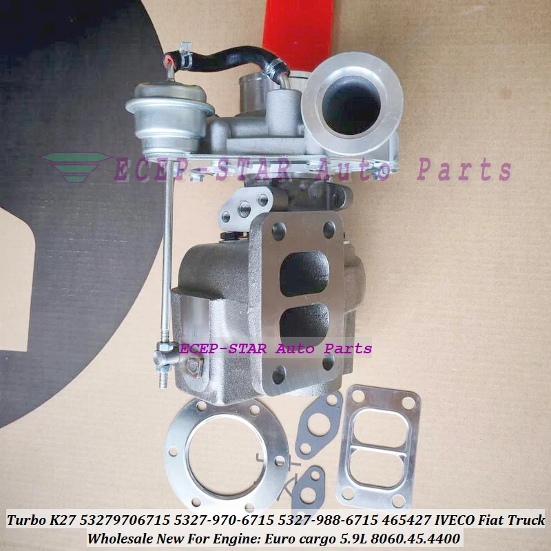 Turbo K27 53279706715 53279886715 465427 465427-0001 99446017 98440516 For IVECO For Fiat Truck Euro cargo 94- 5.9L 8060.45.4400