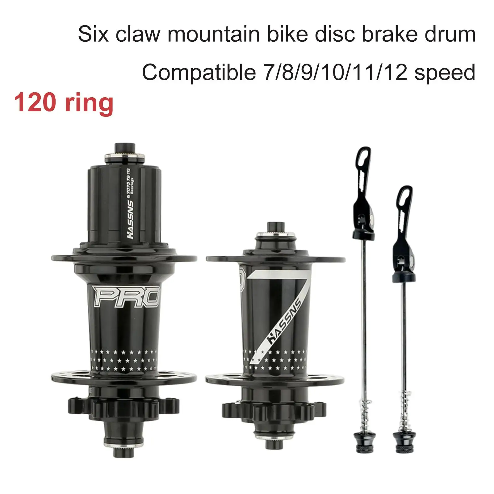 

Втулка для горного велосипеда с 6 шплинтами, 7-1, прочная, высокопрочная, для дисковых тормозов, с инструментом для установки, сменная запчасть