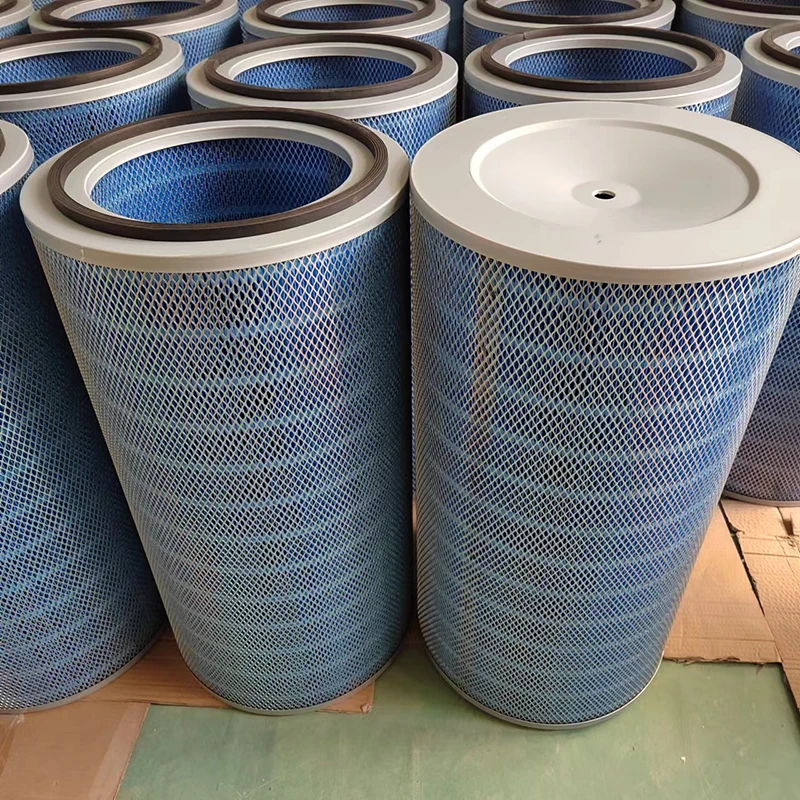 P191920 Oval Flame Retardant Filter Cartridge Welding Smoke Dust Removal Flame Retardant Filter Cartridge Fan Filter Element