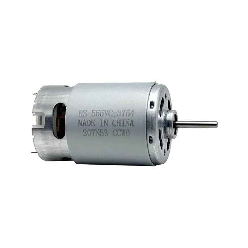 

RS-555VC-3754 DC 12V 18V 24V 9000RPM Mini 36mm RS-555 Carbon Brush Motor DIY Hobby Toy Model Massager