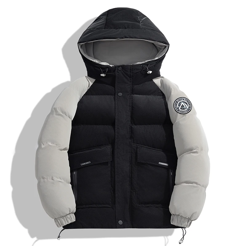 

New Model Fashion Winter Men Clothing Parka Outdoor Windpro of Men Clothing with Hood Thickened Warm Cotton Jacket for Men