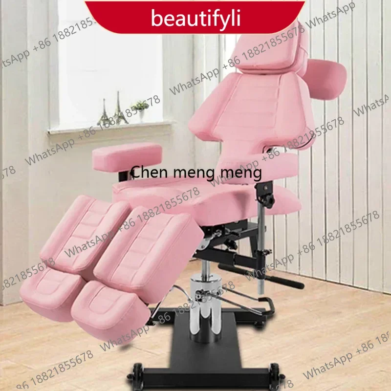

01A Electric Tattoo Bed Multifunction Tattoo Massage Face Spa Beauty Bed Esthetician Medical Salon Furniture Camilla Masaje
