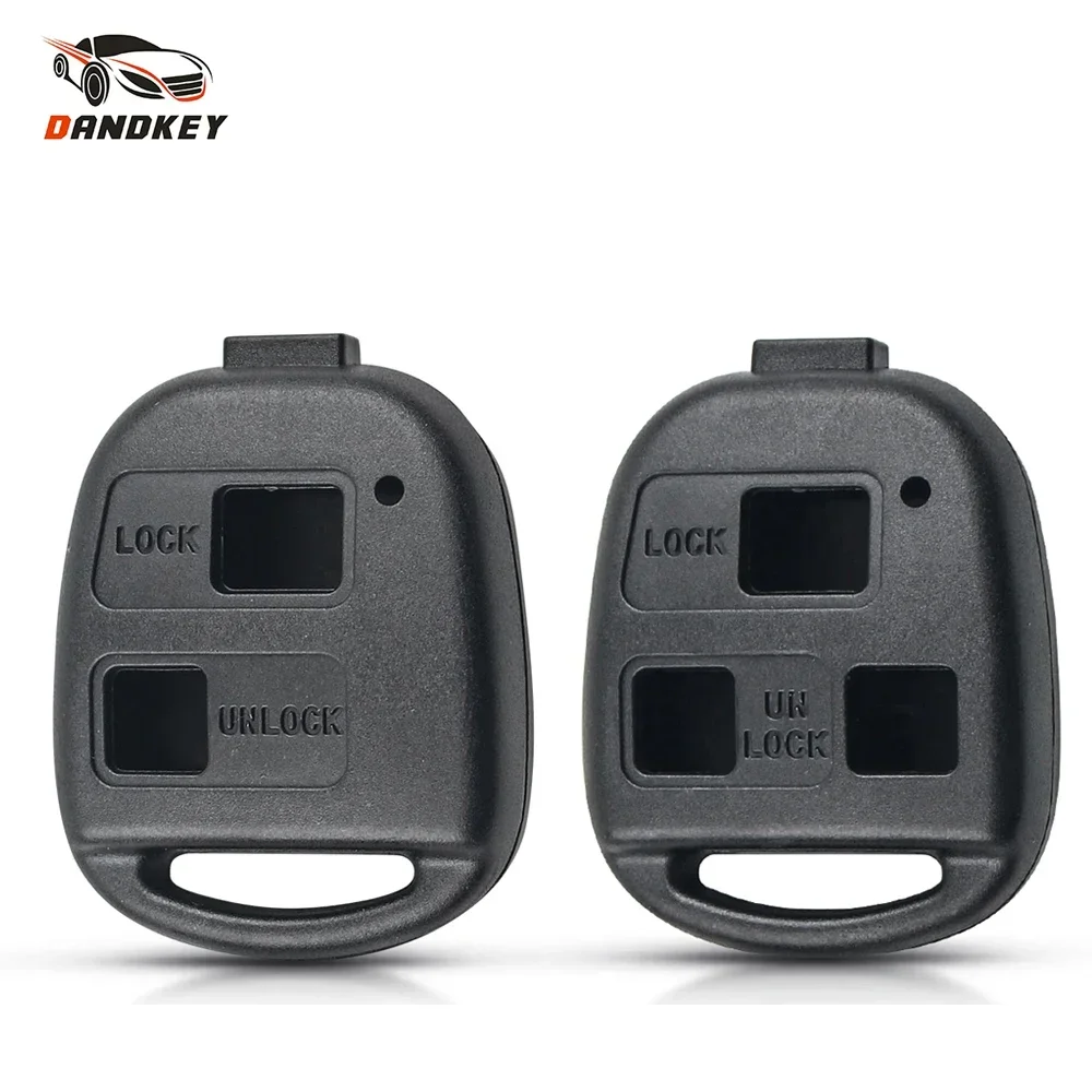 

Dandkey 2 3 Buttons Remote Key Shell Case for Lexus RX300 ES330 IS300 LX470 RX330 RX350 For Toyota Yaris Avensis Corolla Carina