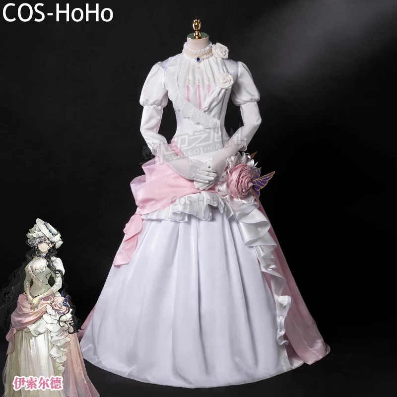 COS-HoHo Reverse:1999 Isolde Game Suit Cosplay Costume Gorgeous Dress Uniform Halloween Carnival Party Role Play Outfit Women