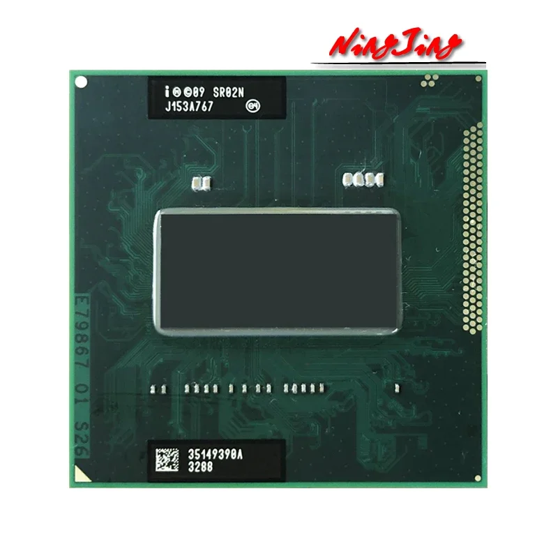 Intel Core i7-2670QM i7 2670QM SR02N 2.2 GHz Used Quad-Core Eight-Thread CPU  6M 45W Socket G2 / rPGA988B