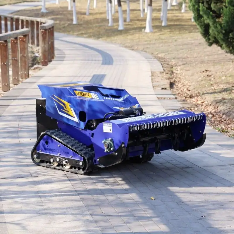 

Customized Robot forestry garden lawn mower, agricultural remote control lawn mower