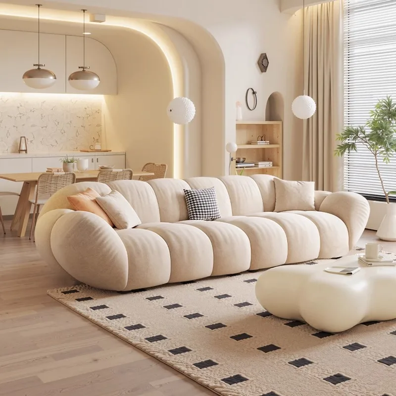 

Cloud Nordic Диваны для гостиной Современный угловой дизайнерский диван для спальни Открытый диван Расслабляющая человеческая кровать для собаки Divano Мебель для дома